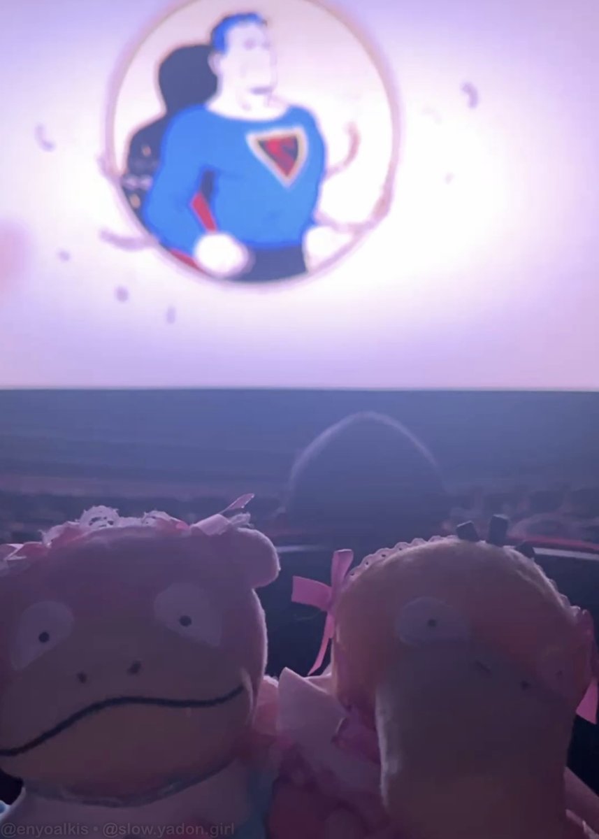 EnyoAlkis's tweet image. Reina and Psyduck came with me and my boyfriend to watch Superman in theaters!  🦸🏻‍♂️