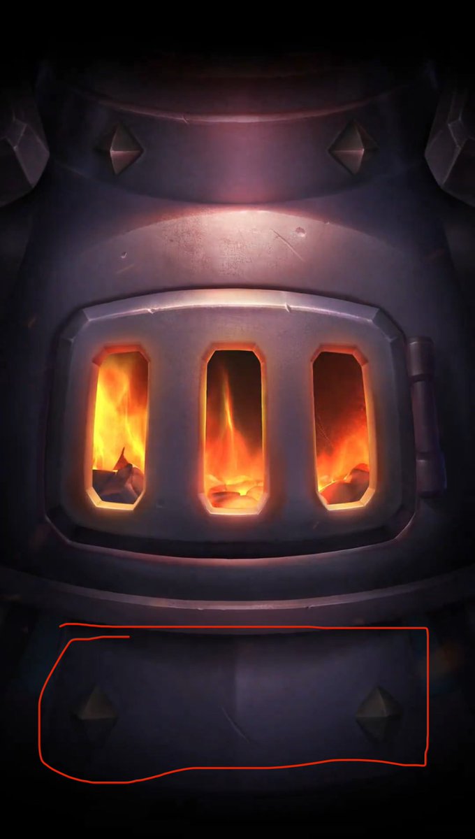 LilJeb67951's tweet photo. @ClashRoyale It’s two separate cards I think the first one is the fire night which was scrapped or the furnace rework then it’s the evo (you can tell cause I circled the flaps on the second picture and there is none in the first) https://t.co/KUxkpm4JYu