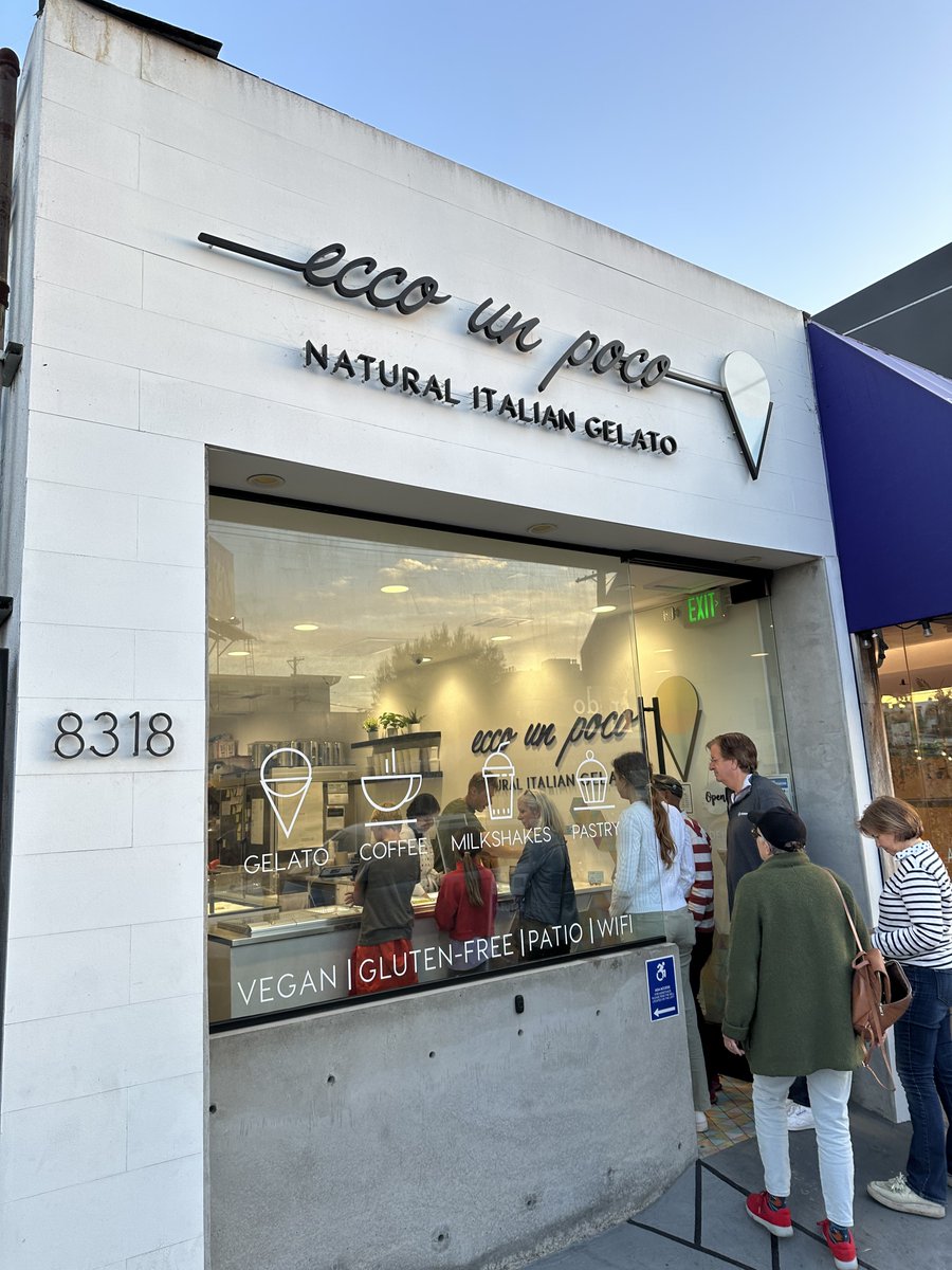 Phoenix_J_'s tweet image. 사랑하는 가족과 함께💕
Gelato 맛집
ECCO UN POCO
8318 W 3rd St
Los Angeles, CA 90048
United States