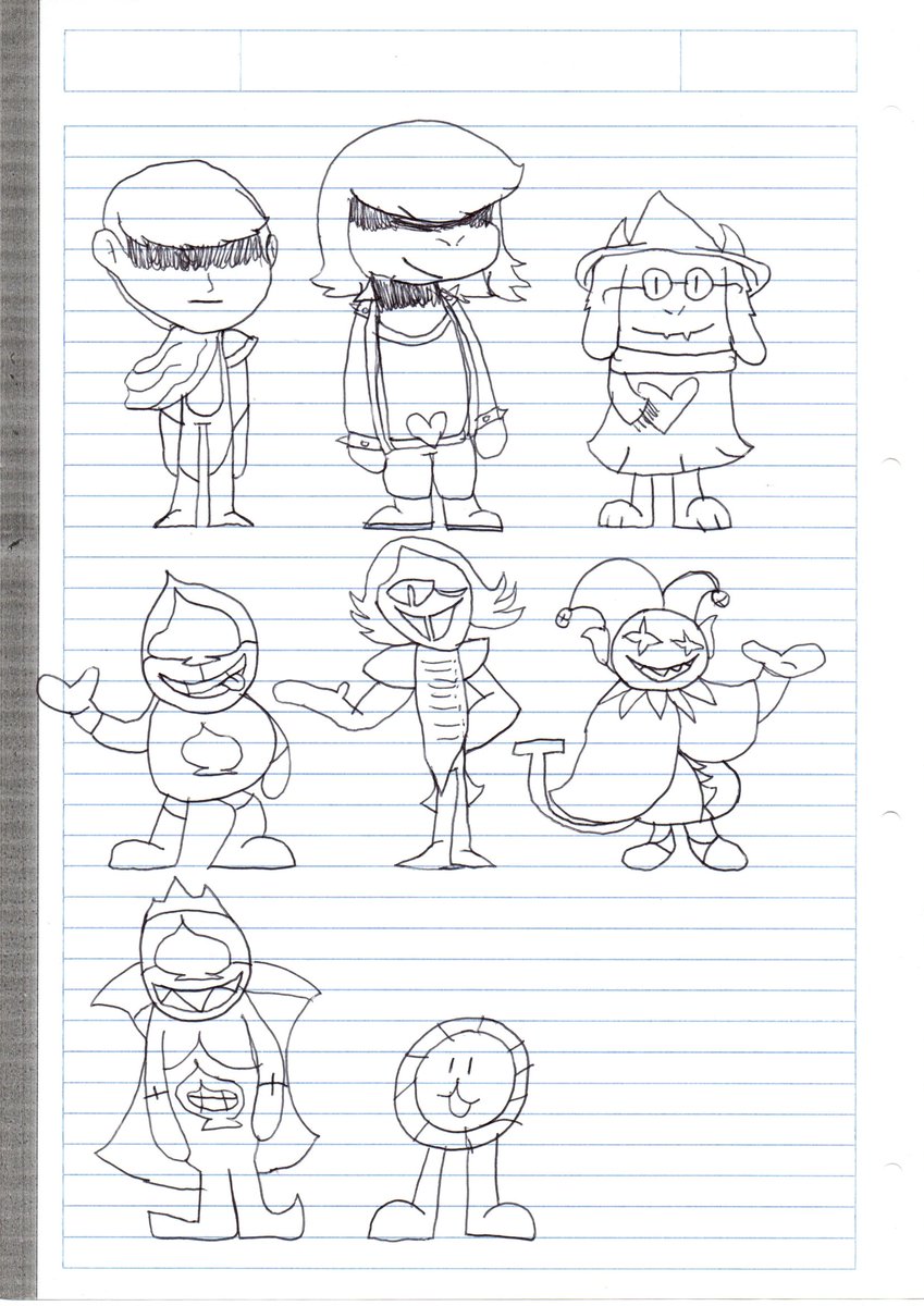 Marshadow_Slime's tweet image. Oh how I'll always love you deltarune fanart I made when I was 10...