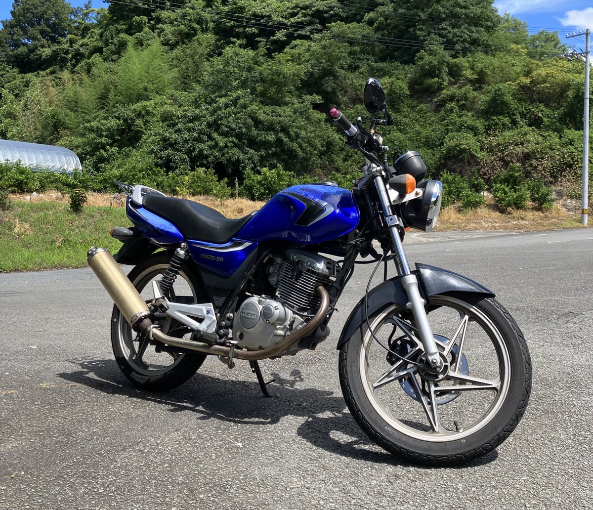 rx8coro's tweet image. en125増車🏍️ 
これでしまなみ原付ツー行けるぜ