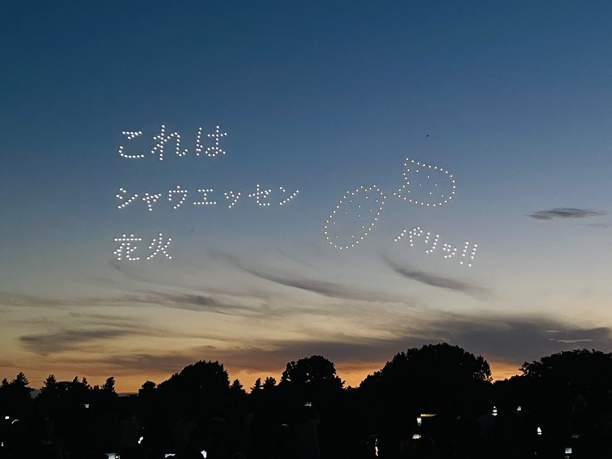 mikke_fuchu's tweet image. 昨日は多くの府中市民も遊びに行かれたかなと思いますが、私も「立川まつり国営昭和記念公園花火大会」に行ってきました✨
シャウエッセンのドローンショーと大輪の花火で大満足でした😆
宝の持ち腐れてる一眼カメラで初めて花火も撮影。やはりスマホのカメラとは違うな・・・もっと使ってあげよう🤣
