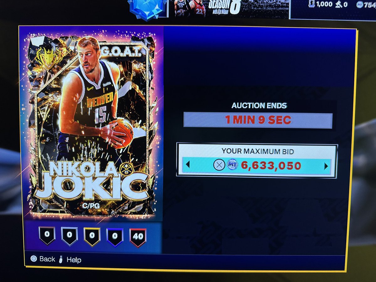 PStarMyTeam's tweet image. Is GOAT Nikola worth 6.6 Mill ?