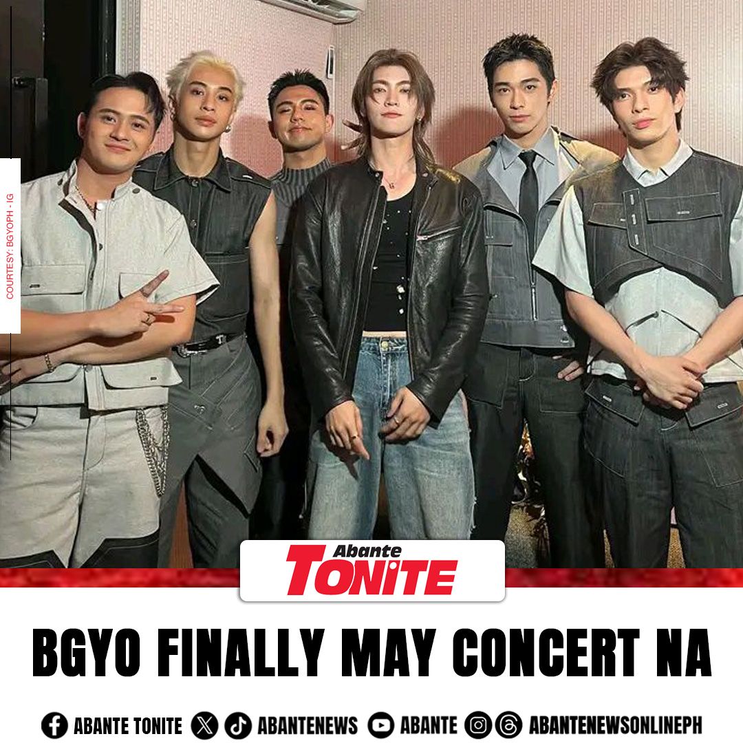 Ihanda na ang banner, ACEs! Inanunsiyo na kasi ng P-pop boy group na BGYO ang kanilang kauna-unahang solo concert!

BASAHIN:
tonite.abante.com.ph/2025/07/26/bgy…