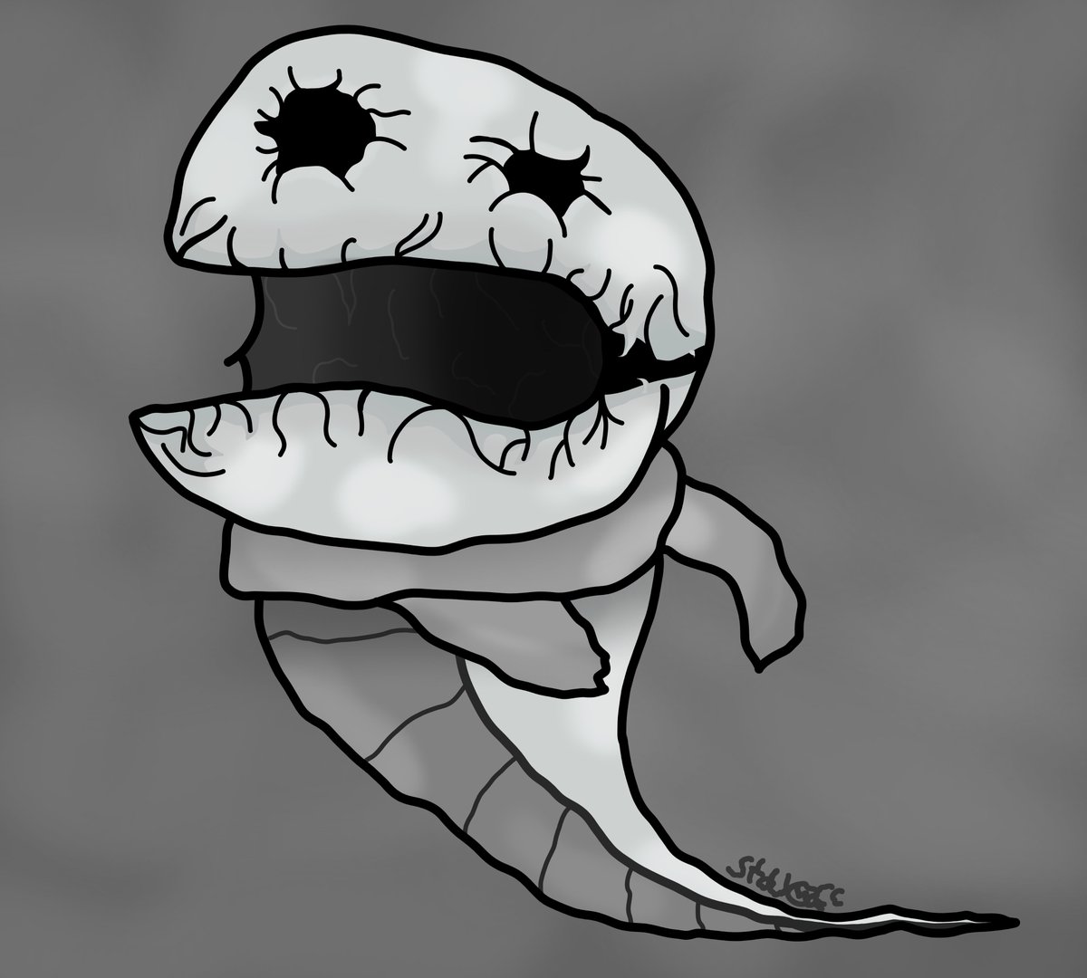 Stalmacc's tweet image. Question:
What makes me sit in?
How is my art and posts dry?
A lot of yall say my art is withering to taste
But why and how?