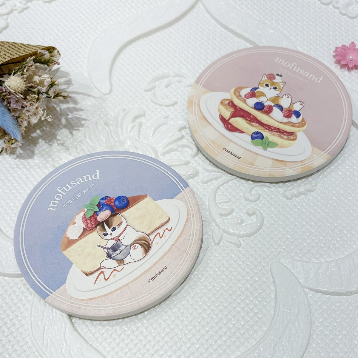 mofumofu_store's tweet image. #mofusandもふもふストア仙台PARCO
⭐️新商品のご紹介⭐️
●吸収コースター シュクレ
各¥770(税込)
底面はコルク仕様なので滑りにくくなっております♫
皆様のご来店を心よりお待ちしております
#mofusand #mofusandもふもふストア