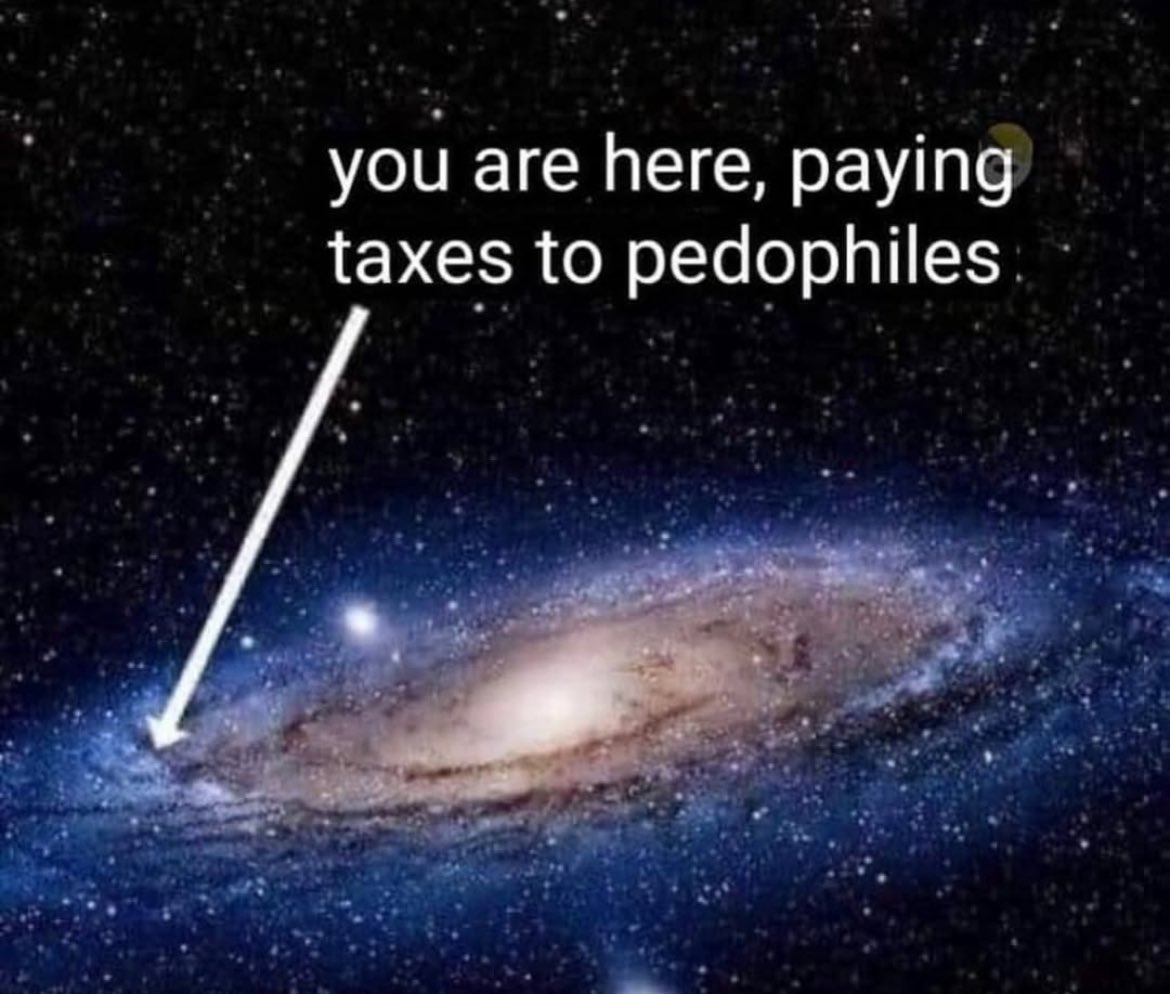 Two things I know for sure…

1. This image says it all. While we are held captive to the most disgusting people on earth, the God who created this universe laughs at their minuscule irrelevance in the whole cosmic scheme of his creation. 

2. If there are extraterrestrial aliens