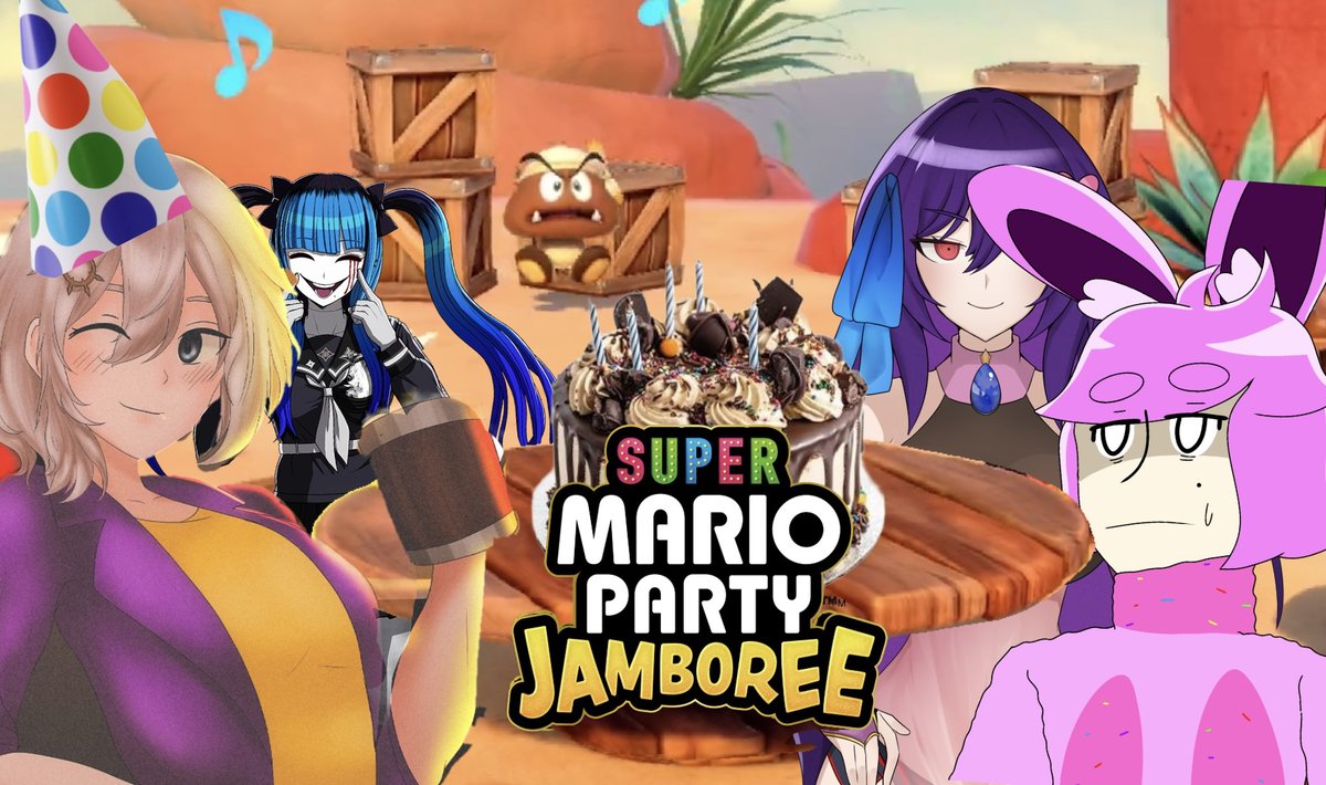 JustNepping's tweet image. ITS TIME TO CELEBRATE @LeinOfFuture BIRTHDAY CELEBRATION WITH MARIO PARTY~
Come and Join the chaos
twitch.tv/empress_dawn
youtube.com/watch?v=ILyW3l…