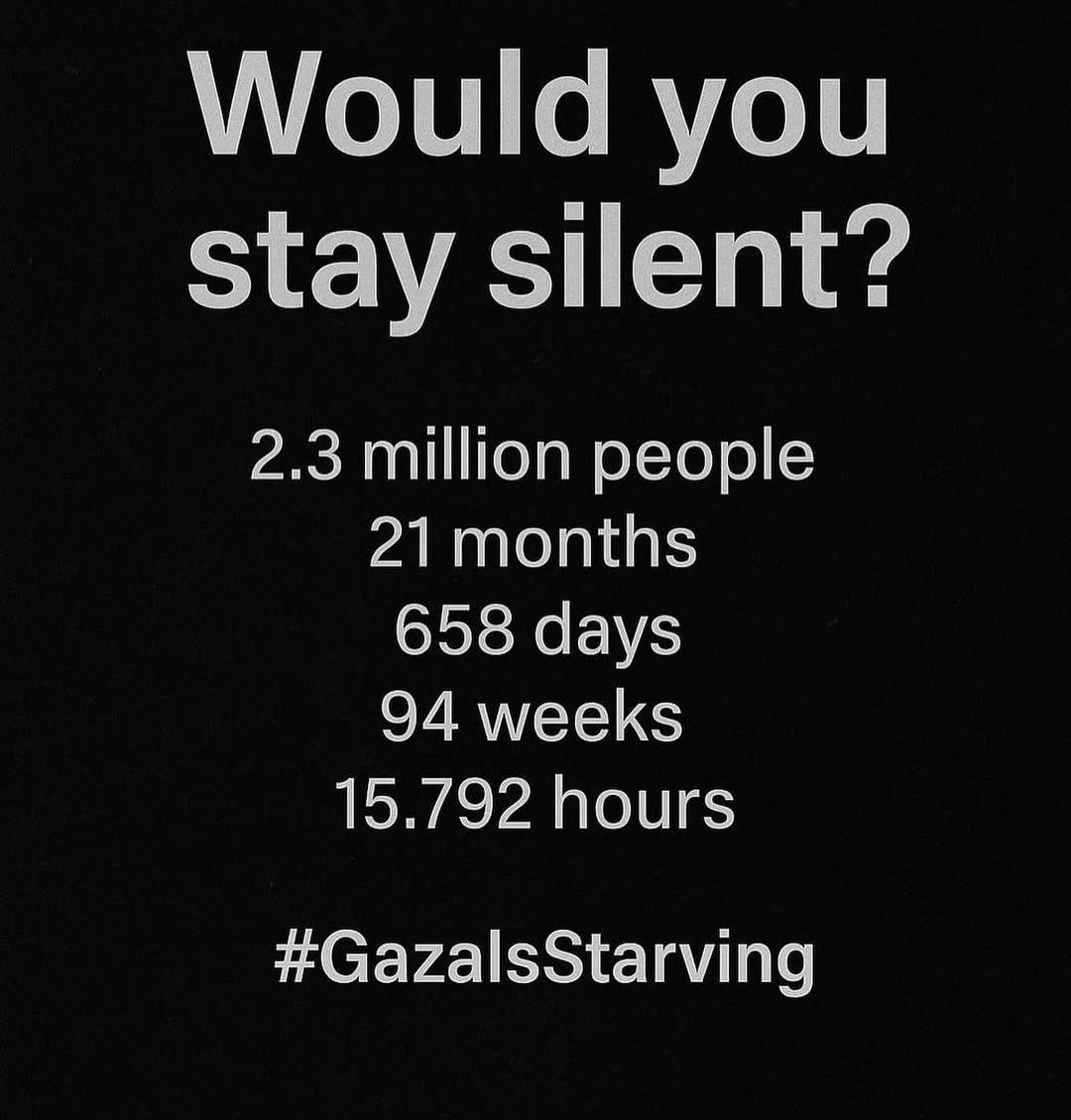 Gaza Is Starving.