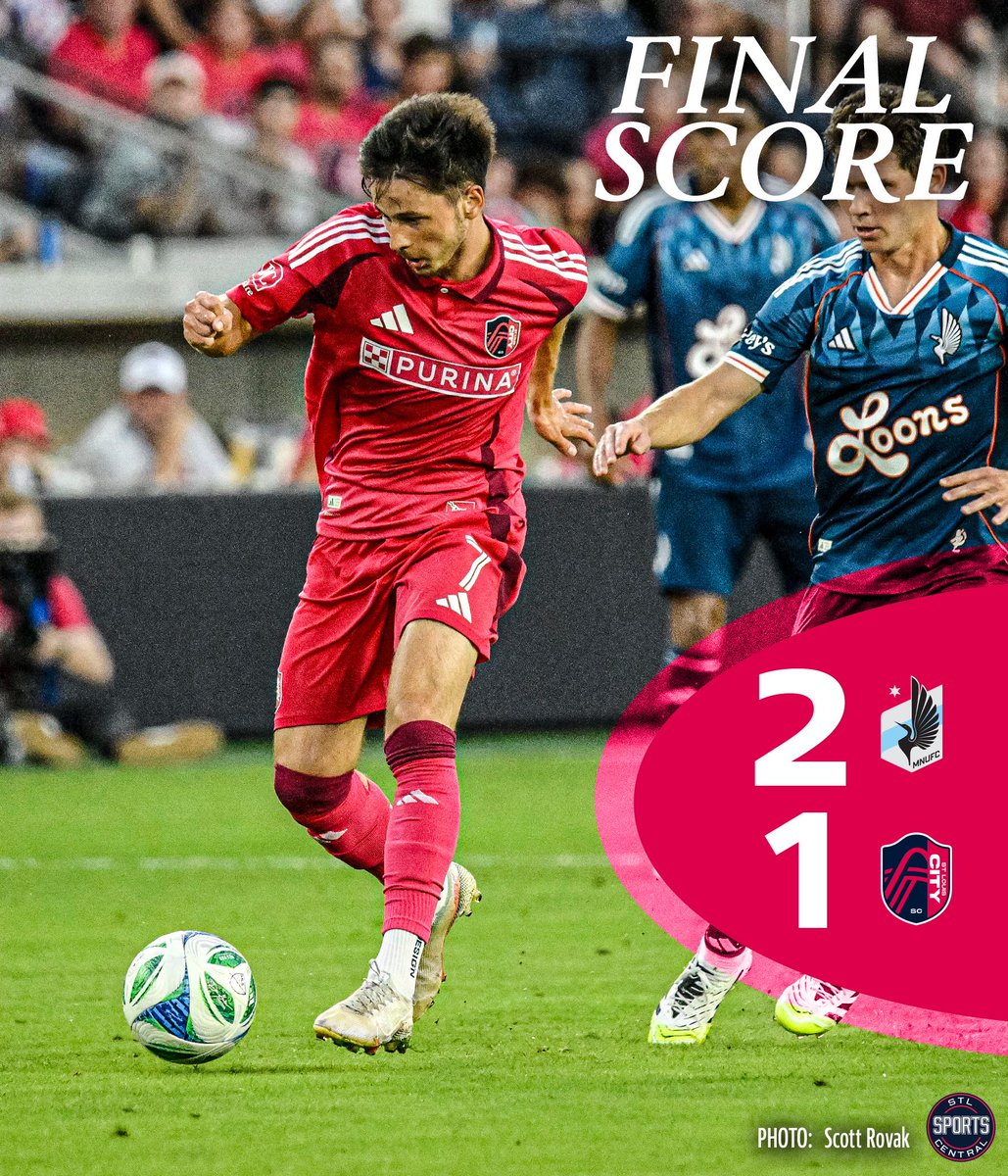 STLSprtsCntrl's tweet image. CITY falls to Minnesota
