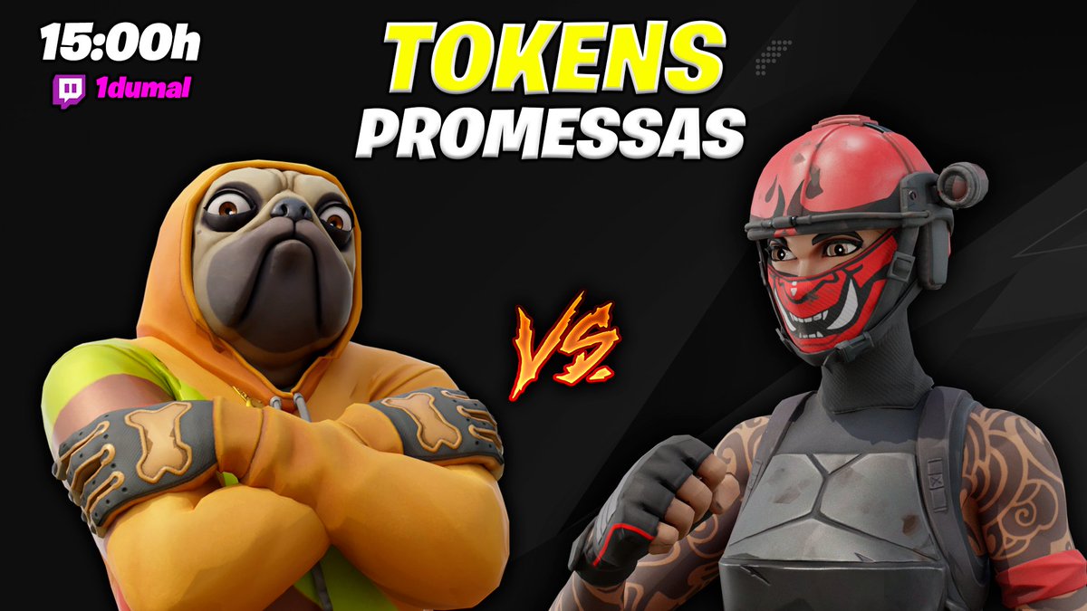 TOKENS das Promessas 🚀 

DOMINGO as 15:00h 📅

Participantes confirmados:

<a href="/Felpszfn/">Felpsz</a>
<a href="/ftnlucca/">Lucca</a>
<a href="/Sway2xv/">F4TALITY Sway</a> 
<a href="/bePROfn/">bePRO</a> 

VAGA 2x campeão zone 
(ROLANDO AGR link comentário)

+

Selecionar 2 dos comentários desse post 👇