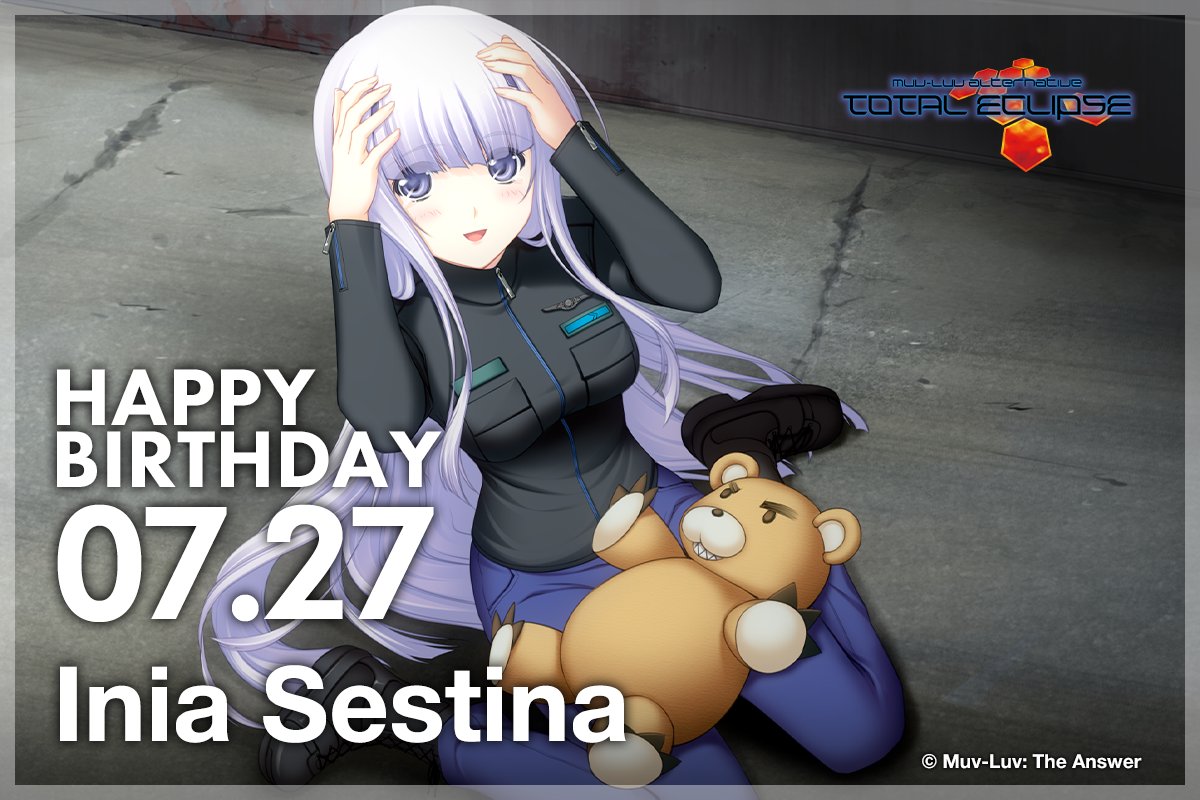 🎊Happy Birthday🎊 本日7/27は『マブラヴ オルタネイティヴ トータル