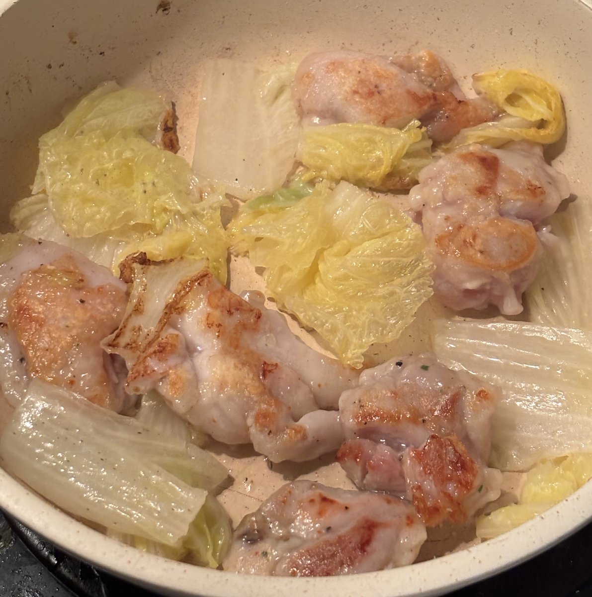 お昼は塩焼きそば