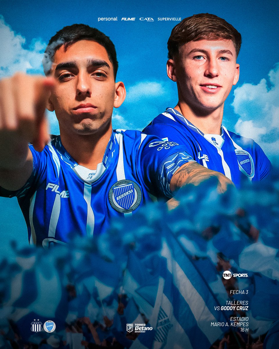ClubGodoyCruz's tweet image. 𝐇𝐎𝐘 𝐉𝐔𝐄𝐆𝐀 𝐆𝐎𝐃𝐎𝐘 𝐂𝐑𝐔𝐙 💙🤍💙

🙌 ¡𝑽𝒂𝒎𝒐𝒔, 𝑻𝒐𝒎𝒃𝒂! 🙌