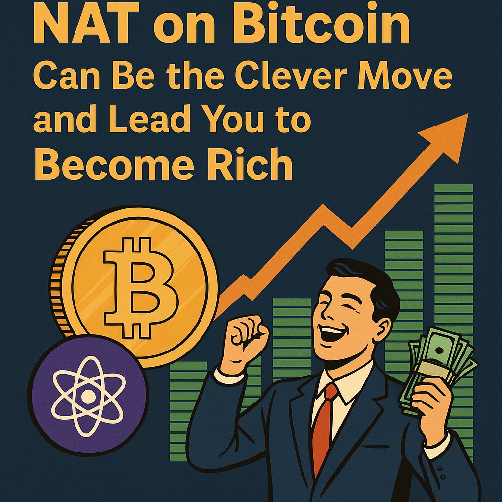 Web3Insect's tweet image. 🚀 Day 56: #NatTo1B challenge.
They missed BTC.
They ignored ETH.
They laughed at NFTs.
Now $NAT emerges - Bitcoin’s native offspring, forged in its block data.
0.0427% of BTC’s $2.34T = $1B NAT
0.427% = $10B NAT
The pattern’s clear. The math’s set.
Will you be early or…