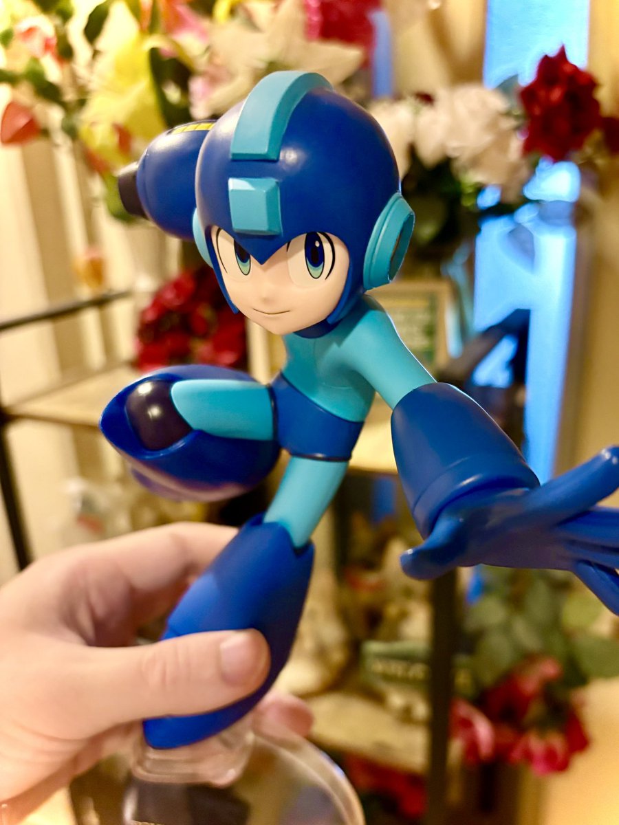 ロックマン！大きくて重くて良い🙂‍↕️