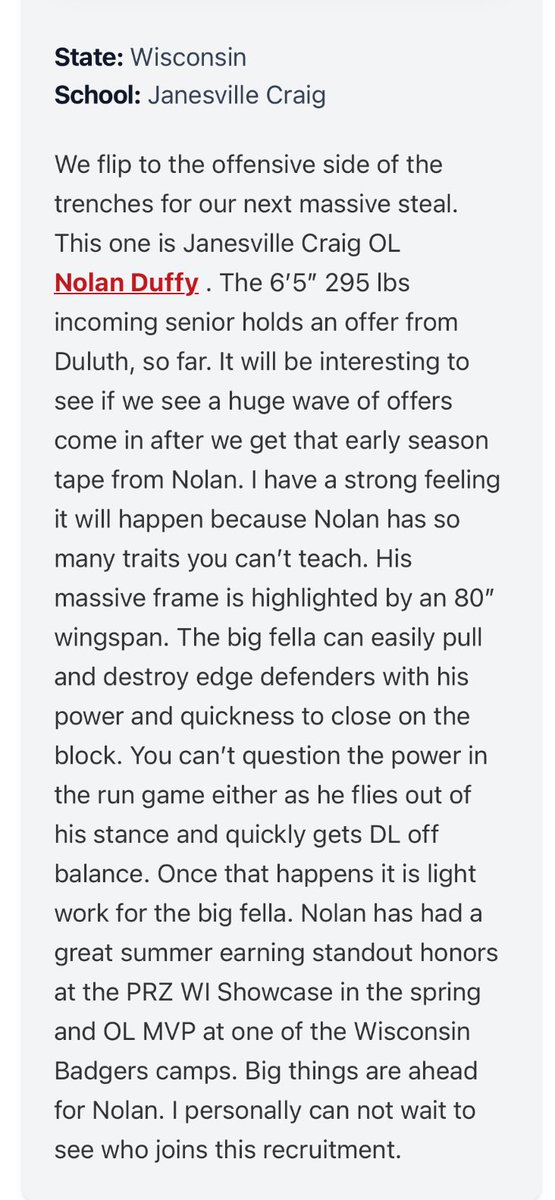 Thank you <a href="/MJ_NFLDraft/">Mark Johnson</a> for the write up, can’t wait for the season!