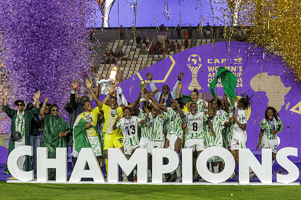 Congratulations to the Super Falcons! Champions of Africa for a record-extending 10th time! 

#WAFCON2024
#wafconfinal 
#SuperFalcons