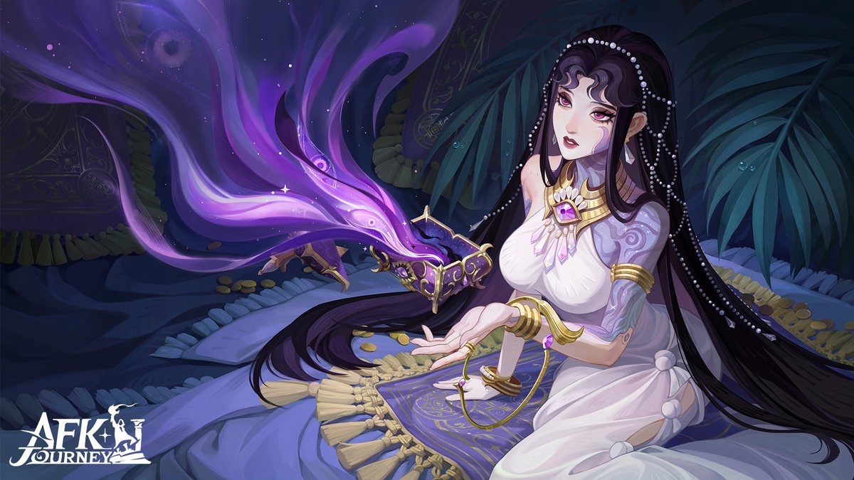 AFK_Journey's tweet image. Pandora is no stranger to mystery and beauty.
What secrets lie beneath her elegance and grace? #AFKJourney