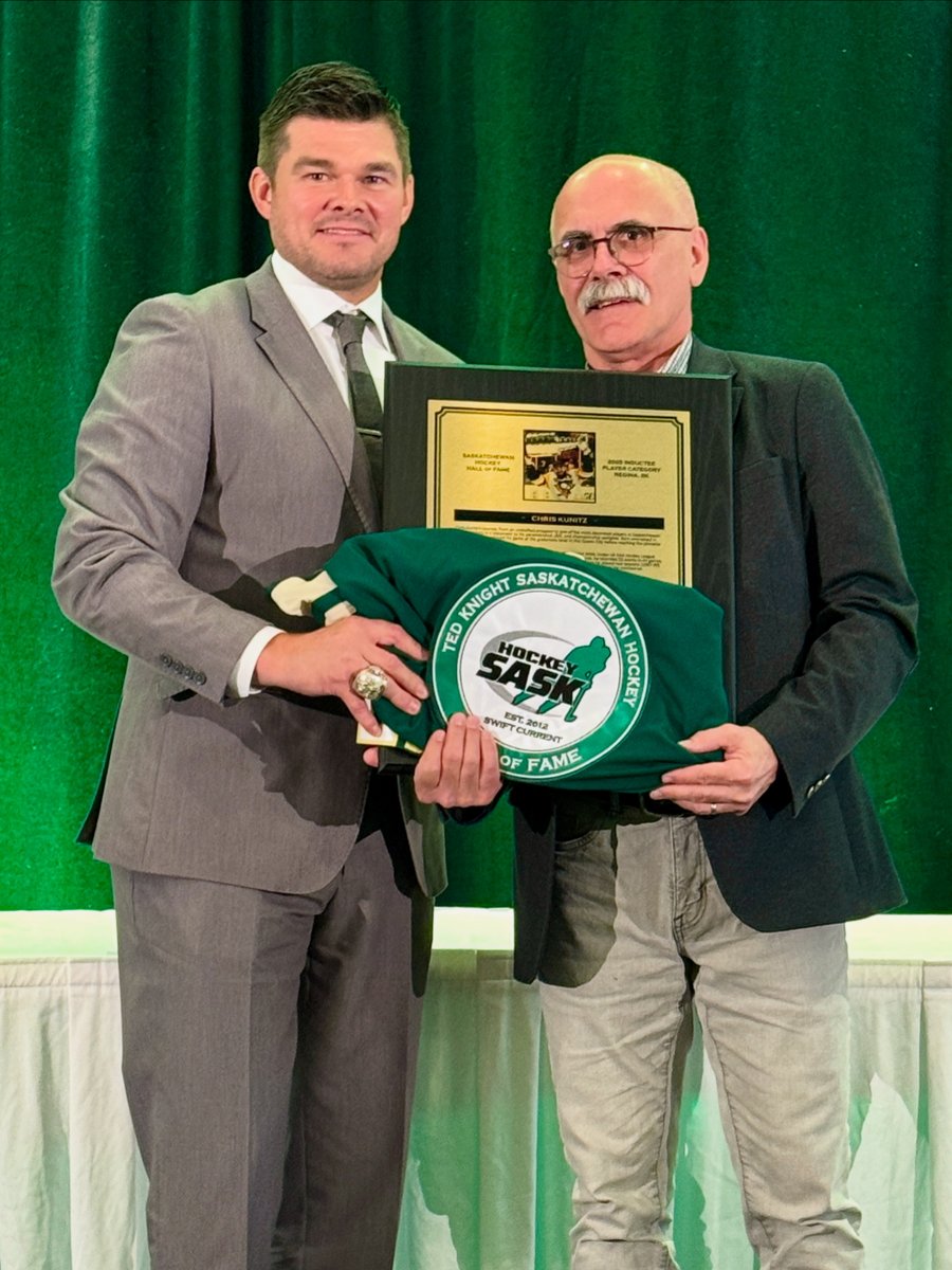 🏆 Congratulations to great Melville Millionaires alumni Chris Kunitz on his induction tonight to the Saskatchewan Hockey Hall of Fame. The four-time Stanley Cup champ and Olympic Gold Medalist played in the SJHL for the Mils between 1997 and 1999 in over 120 games!