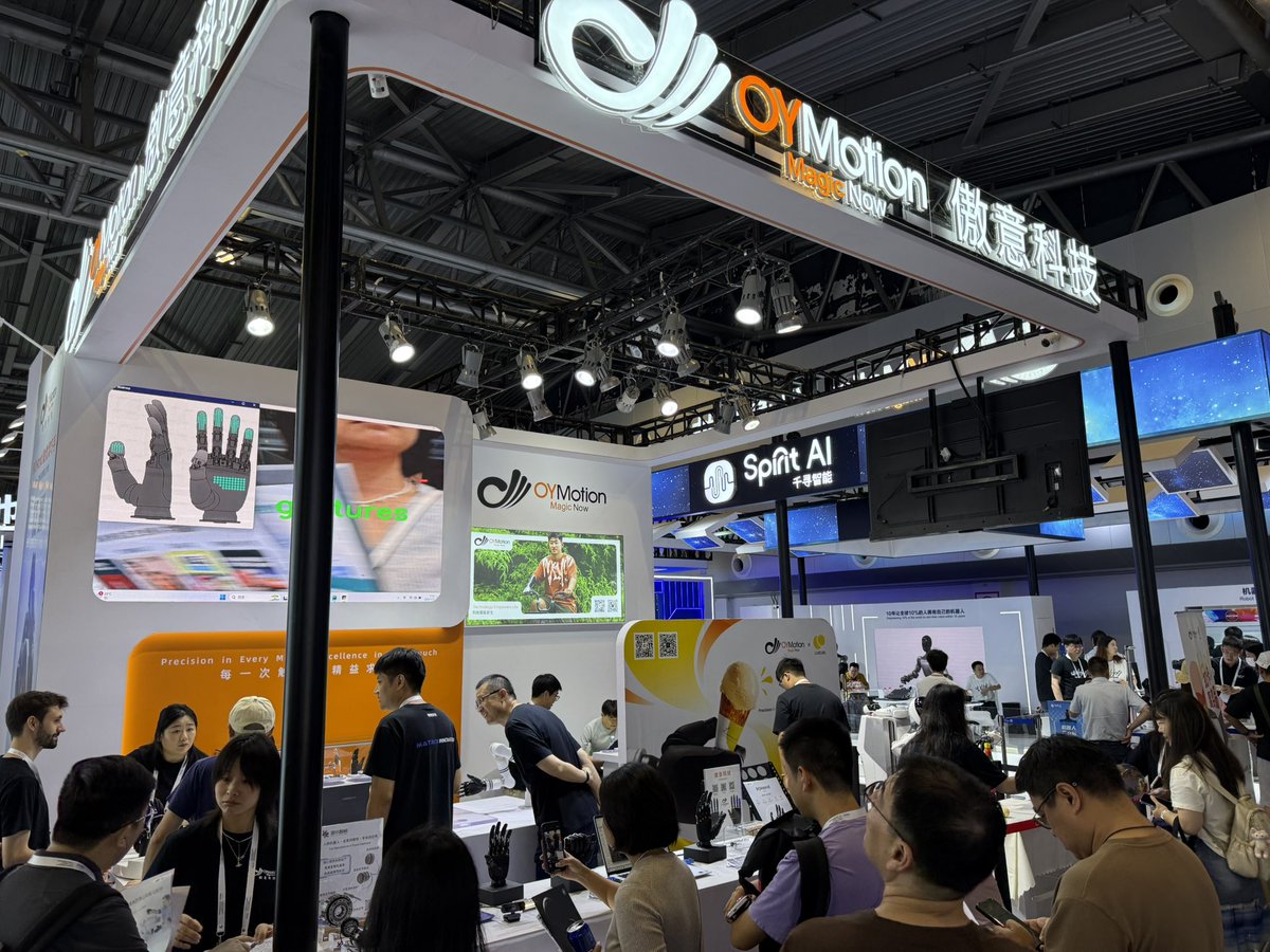 World AI Summit in Shanghai, China. The robotics bubble in China is WILD this year. The competition along the entire value chain is fierce. You have tens to hundreds of companies competing on every parts, regardless of form factors or components.