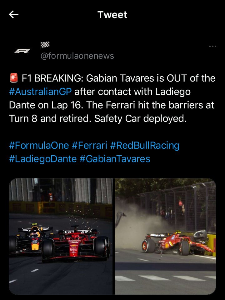mssaashimi's tweet photo. two f1 drivers when they are ex—lovers.
dewtee au, © mssaashimi. https://t.co/5JPMCcRqL3