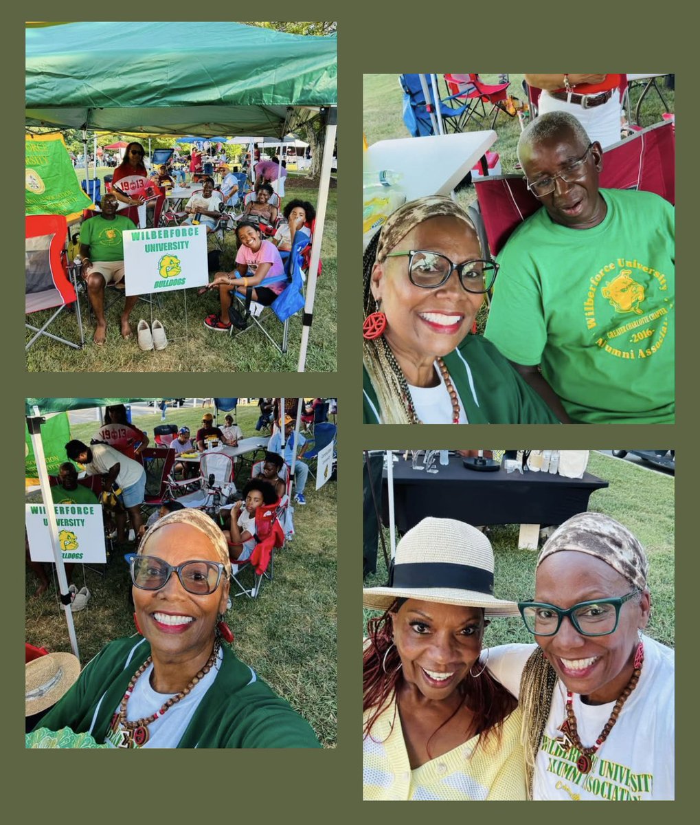Holly_Lawson713's tweet photo. The Queen City HBCU Scholarship COOKOUT was an epic success. Thank you for coming out!
OUR GREEN AND GOLD SHINES THE BRIGHTEST!!! #WU1856 #SuoMarte #WilberforceUniversity 💚💛 - attending 6th Annual Queen City HBCU Cookout Scholarship Fundraiser at Johnson C. Smith University. https://t.co/SwODKnfBmM