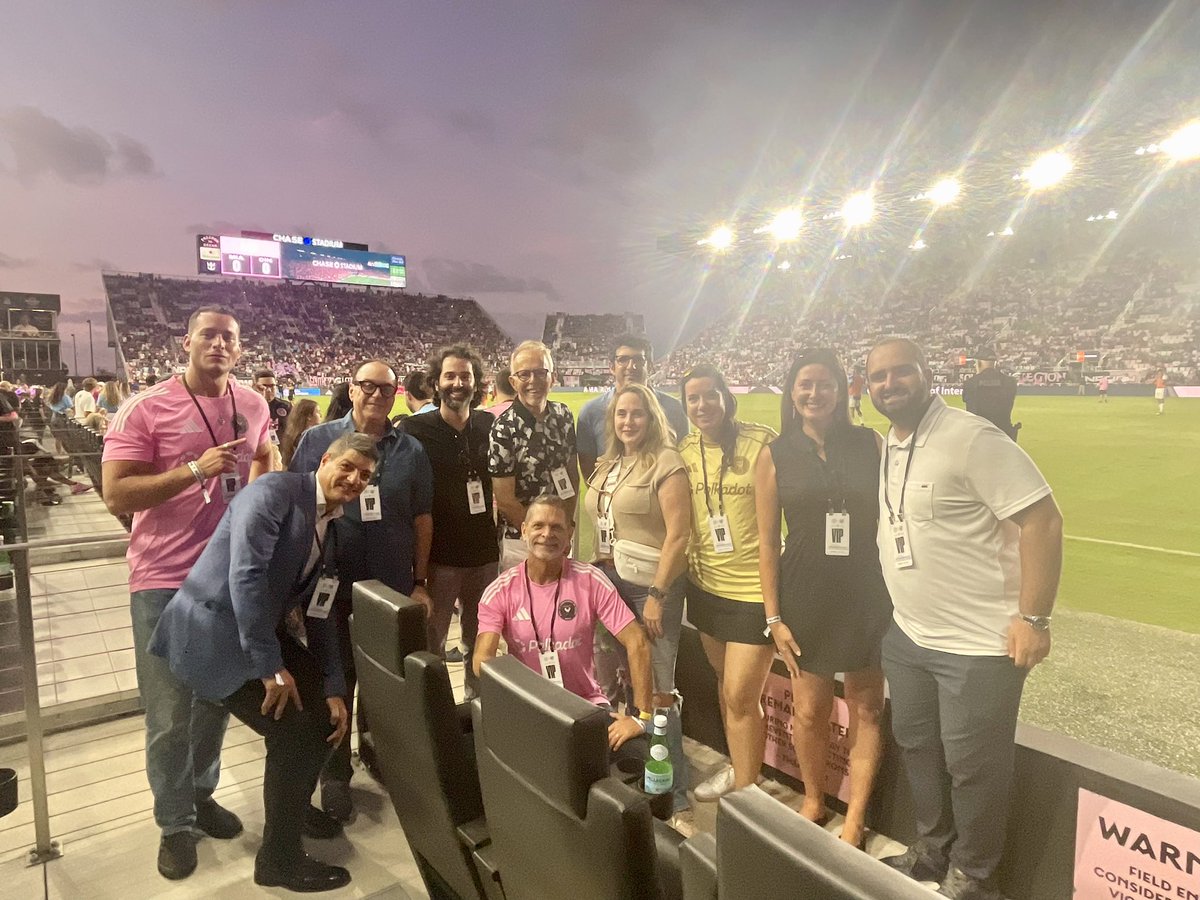 jslusser's tweet image. Another great night in the @Polkadot suite cheering on @InterMiamiCF - big plays on the pitch, and even bigger conversations off it. From @thelabmiami to @bitbaselart, @TechHubFL, @theHUGart, @insideFPL, Florida Blockchain Business Association, Multum, PivotPoint Strategies, I.T.…