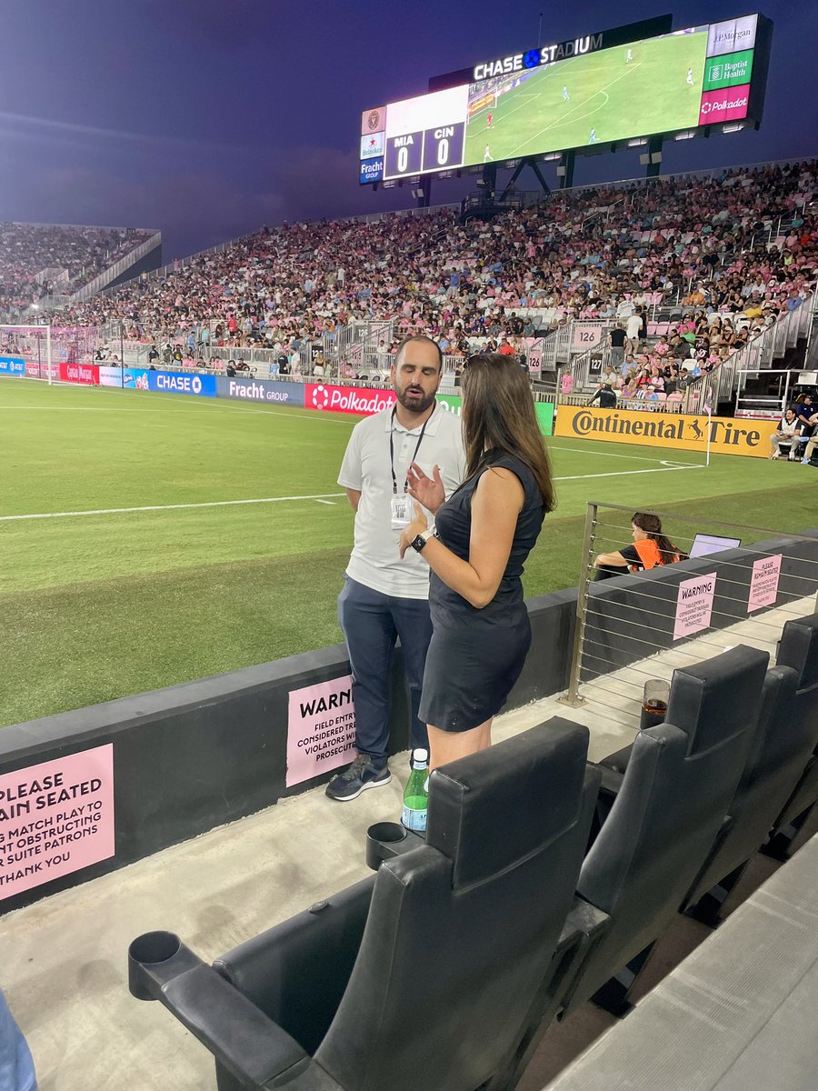 jslusser's tweet image. Another great night in the @Polkadot suite cheering on @InterMiamiCF - big plays on the pitch, and even bigger conversations off it. From @thelabmiami to @bitbaselart, @TechHubFL, @theHUGart, @insideFPL, Florida Blockchain Business Association, Multum, PivotPoint Strategies, I.T.…