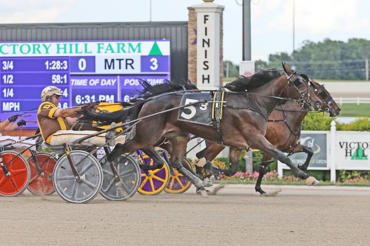HoP_Racing's tweet image. Congratulations to the connections of Meadowbrook Ashley, Help Cum Laude, & For Dayze, winners of tonight's second leg of Indiana Sire Stakes for 2YO Trotting Fillies in 1:57.1, 1:56.3, & 1:56.3! #PlayHP