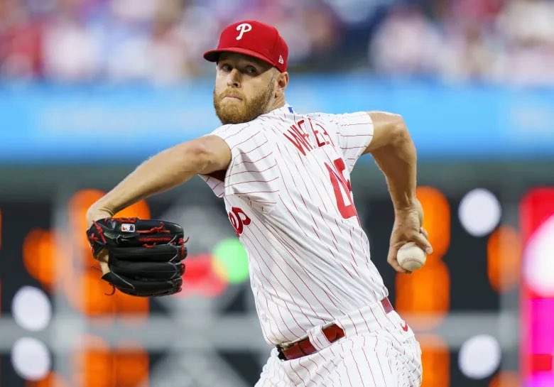 WizardOddsX's tweet image. ⚾️Sunday MLB Play #1
Zack Wheeler O 7.5 K’s (-135 Caesars)
LEARNED MY LESSON 😂
- Wheeler f’d me up the last time I faded him so no more. He has been nothing short of incredible this season, as he is over this line in 13/20 games averaging 8.2 K’s.
- Even better he is over…