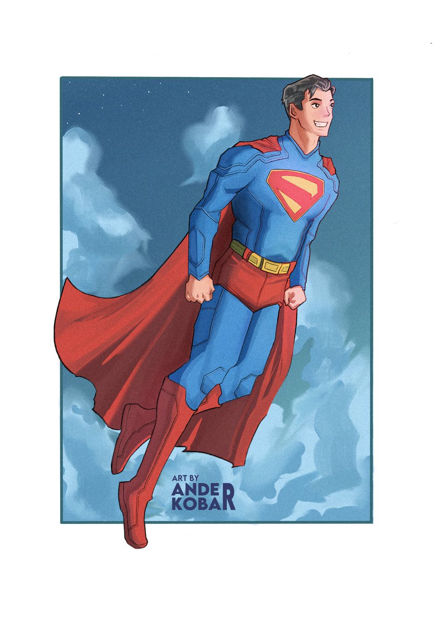 anderkobaR's tweet image. look up 

#Superman