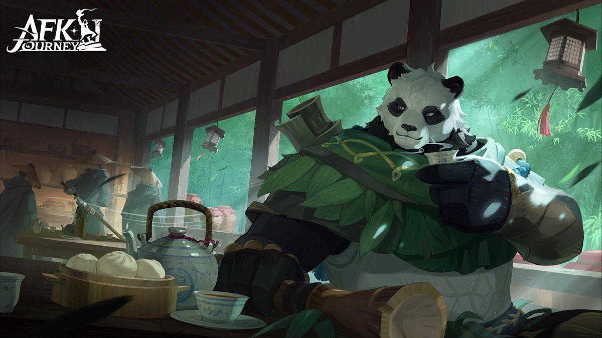 AFK_Journey's tweet image. Embodying balance and unshakable strength, Pang stands ready.
Witness the calm fury of the martial master. #AFKJourney