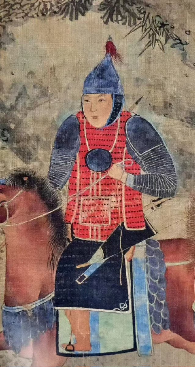新作行军图款分体拼色布面甲