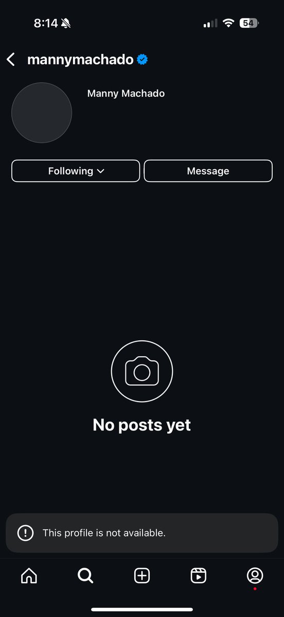 NickLee51's tweet image. Welp. Manny IG deactivated