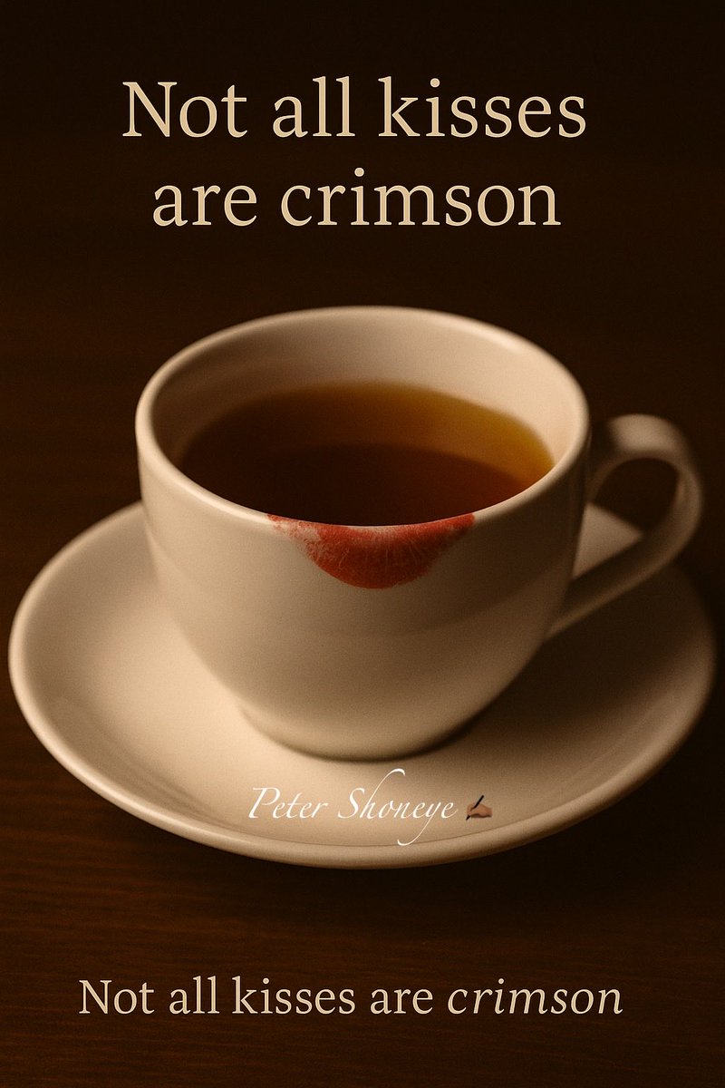 petershoneye's tweet image. #vss365 #crimson
🖋️ He writes…
Not all kisses are crimson—
some bruise in silence,
some beg to be bitten,
others never leave the tongue.
But the rarest ones
don’t chase—they arrive,
uncloaked,
unwritten,
and still taste like truth.
—Peter Shoneye ✍🏾
#FoxProse #HeWrites…
