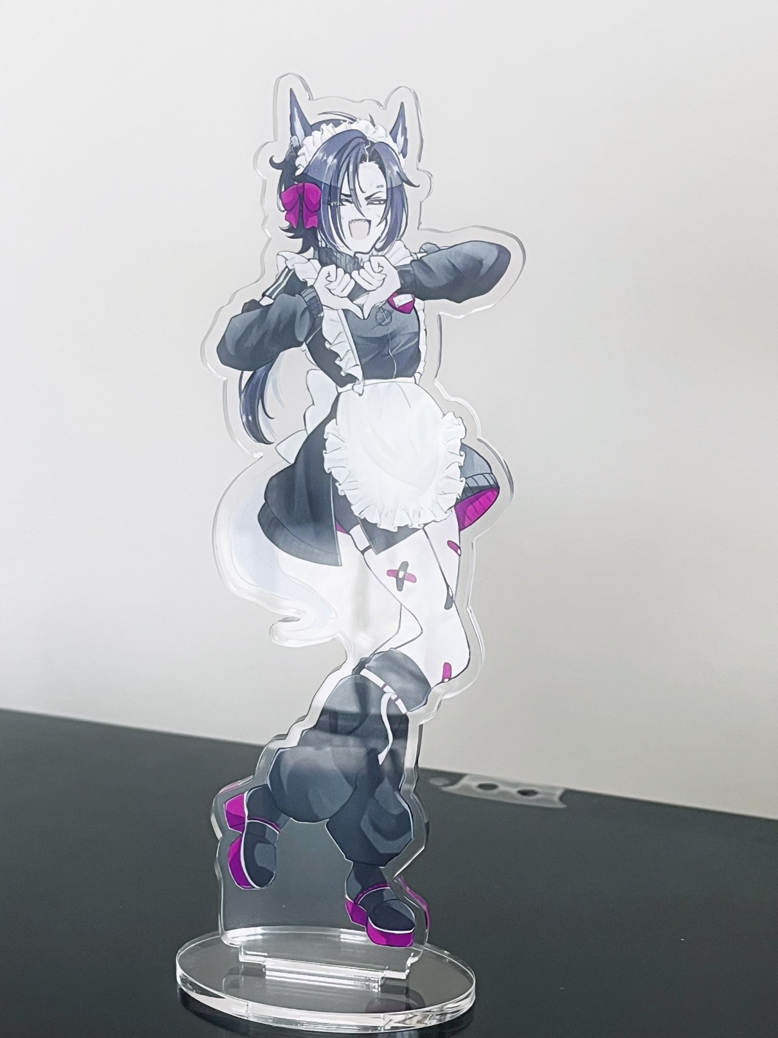 夏コミ限定 杏子 アクスタ めつぶしあんこさんイラスト 天使と悪魔ver. 特大アクリル