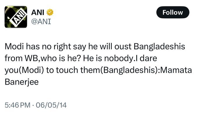 mysrgan's tweet image. So now even the farcical facade of "Bengali Muslims" is considered unnecessary - vote bank politics requires that even Bangladeshis, provided they are "minority" (not there!) must be given Aadhar, right to vote
Bravo! We must at least thank them for making agenda clear.