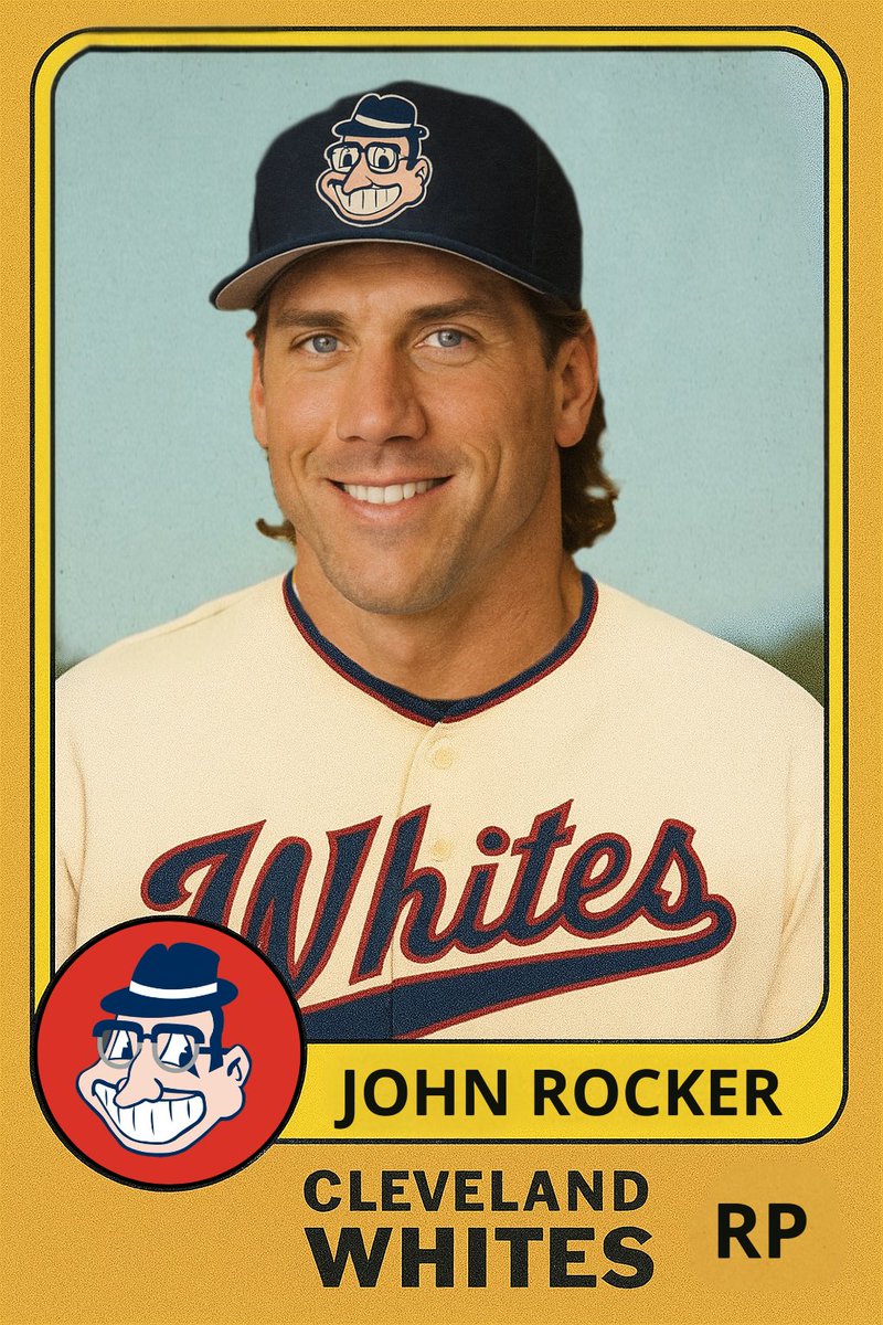 somnambullish's tweet image. 🚨 BREAKING: Disgraced former MLB pitcher John Rocker — infamous for refusing to play in New York due to “the queers with AIDS” — has come out of retirement to join the Cleveland Whites.
@itsJohnRocker
