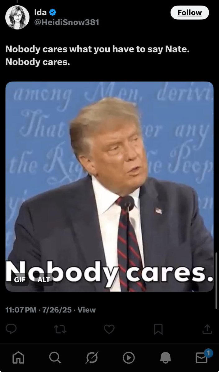MacPlus_87's tweet image. Paid influencer, @HeidiSnow381 is big mad about Trump being a pedo and that his distraction regarding @Beyonce got called out ๐คฃ