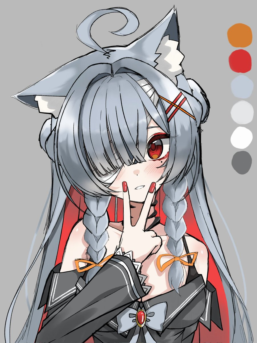 o_831_o's tweet image. #illustration #絵描きさんと繋がりたい 
このキャラ正式なうちの子にしようと思うぞい。名前はどうしようか迷い中。