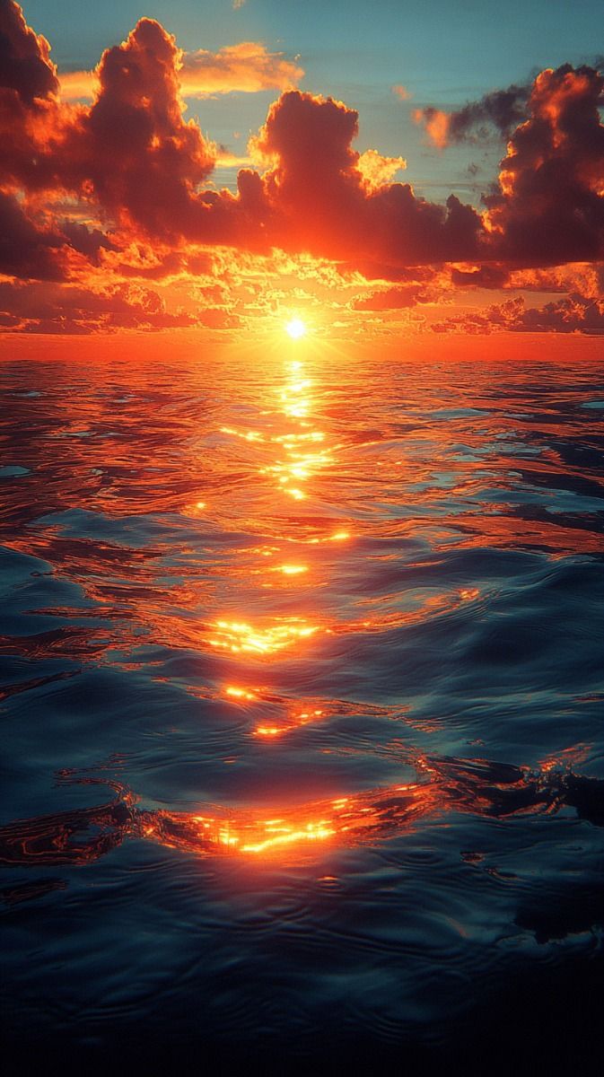 Every sunrise is a new page of your story waiting to be written. Good morning! #wallpaper #4k #ocean #iphone