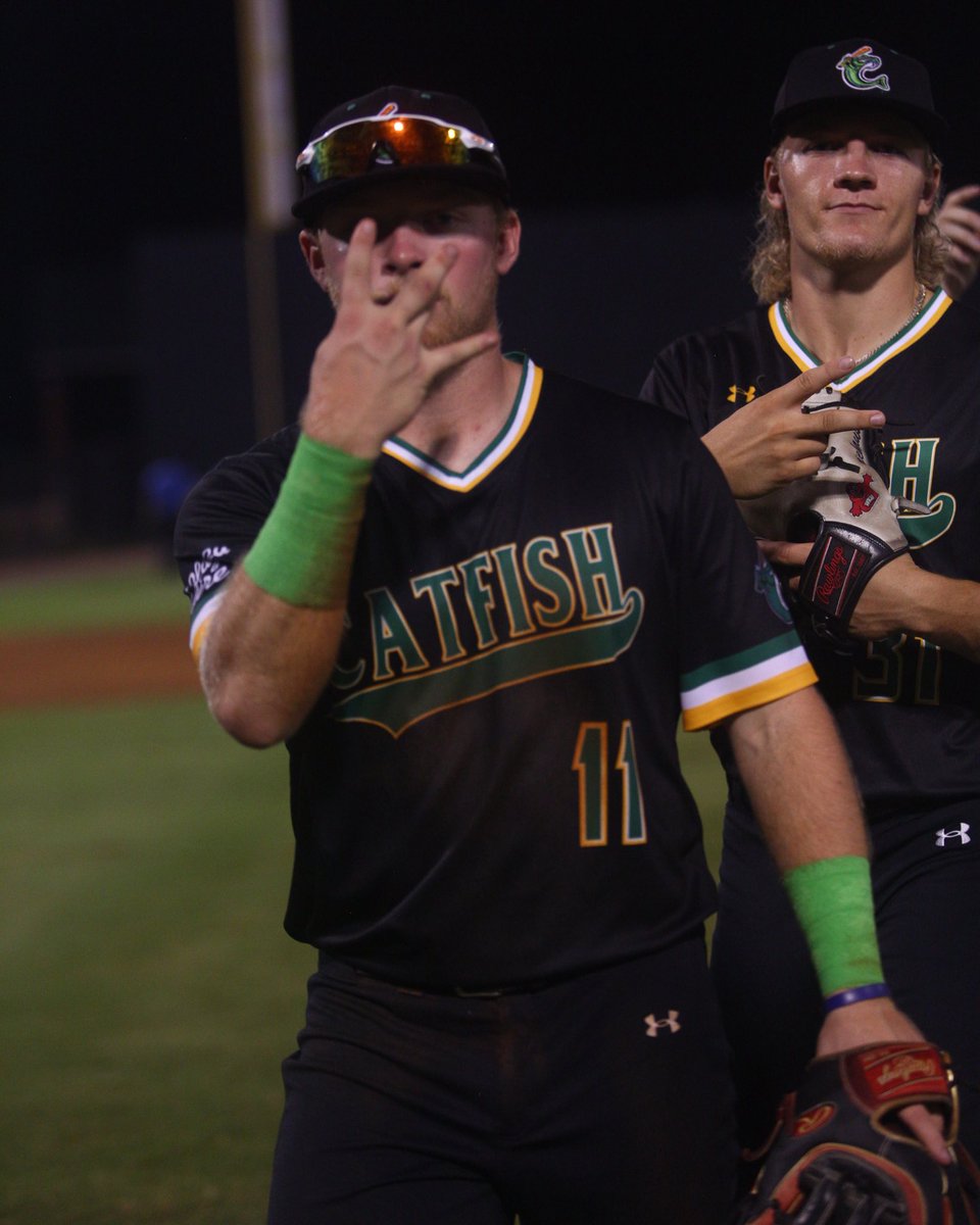 Catfish win a THRILLER in Thrillville! 

7-3 Final!

#CapeCatfish #Reelitin
