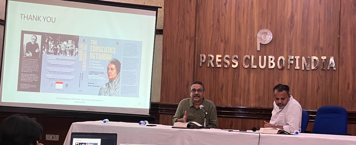 Rahul Ramagundam (@rahulramagundam) on Twitter photo The 1970s were a decade when to dream was treason. India's Gandhian innocence was finally stripped from her body politic. <a href="/sugataraju/">Sugata Srinivasaraju</a>'s #TheConscienceNetwork, a much better book, is less about Indira's Machiavellian politics and more a chronicle of the carriers of that innocence The 1970s were a decade when to dream was treason. India's Gandhian innocence was finally stripped from her body politic. <a href="/sugataraju/">Sugata Srinivasaraju</a>'s #TheConscienceNetwork, a much better book, is less about Indira's Machiavellian politics and more a chronicle of the carriers of that innocence