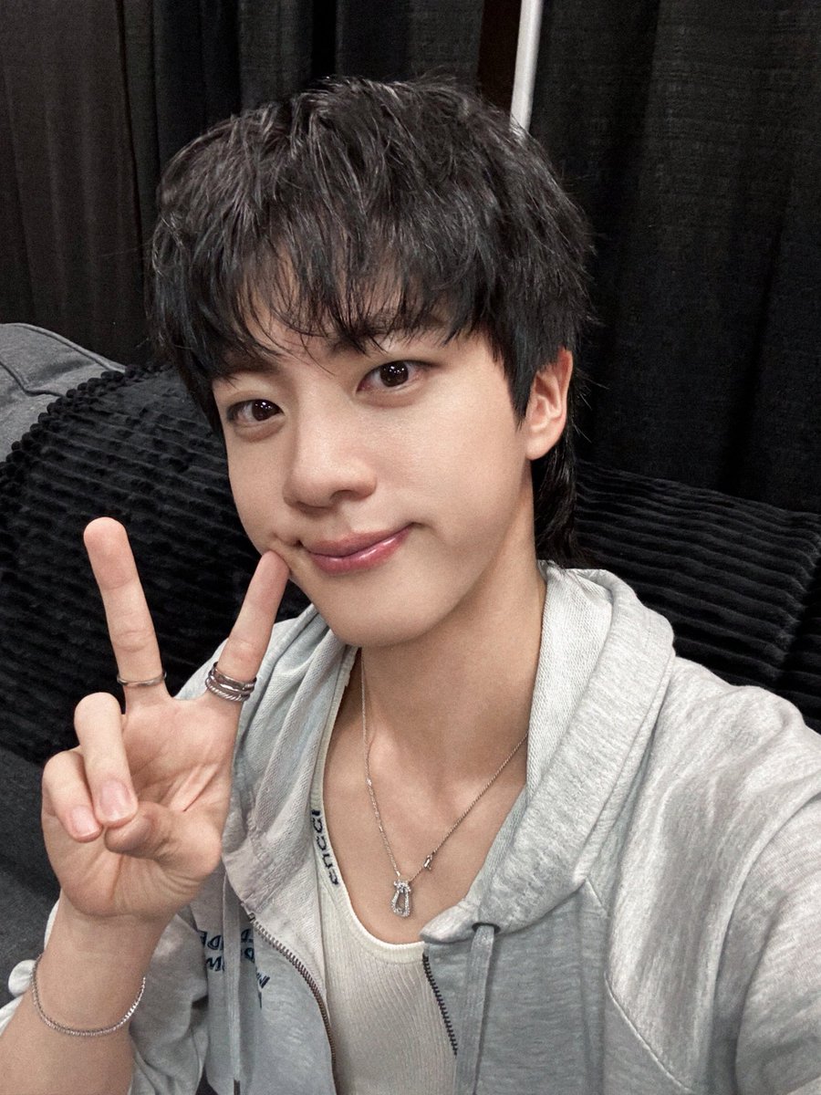 seokjinfile's tweet photo. JIN LIVE IN TAMPA DAY 1 SELFIE ✌🏻 https://t.co/UgfPqWHfwG