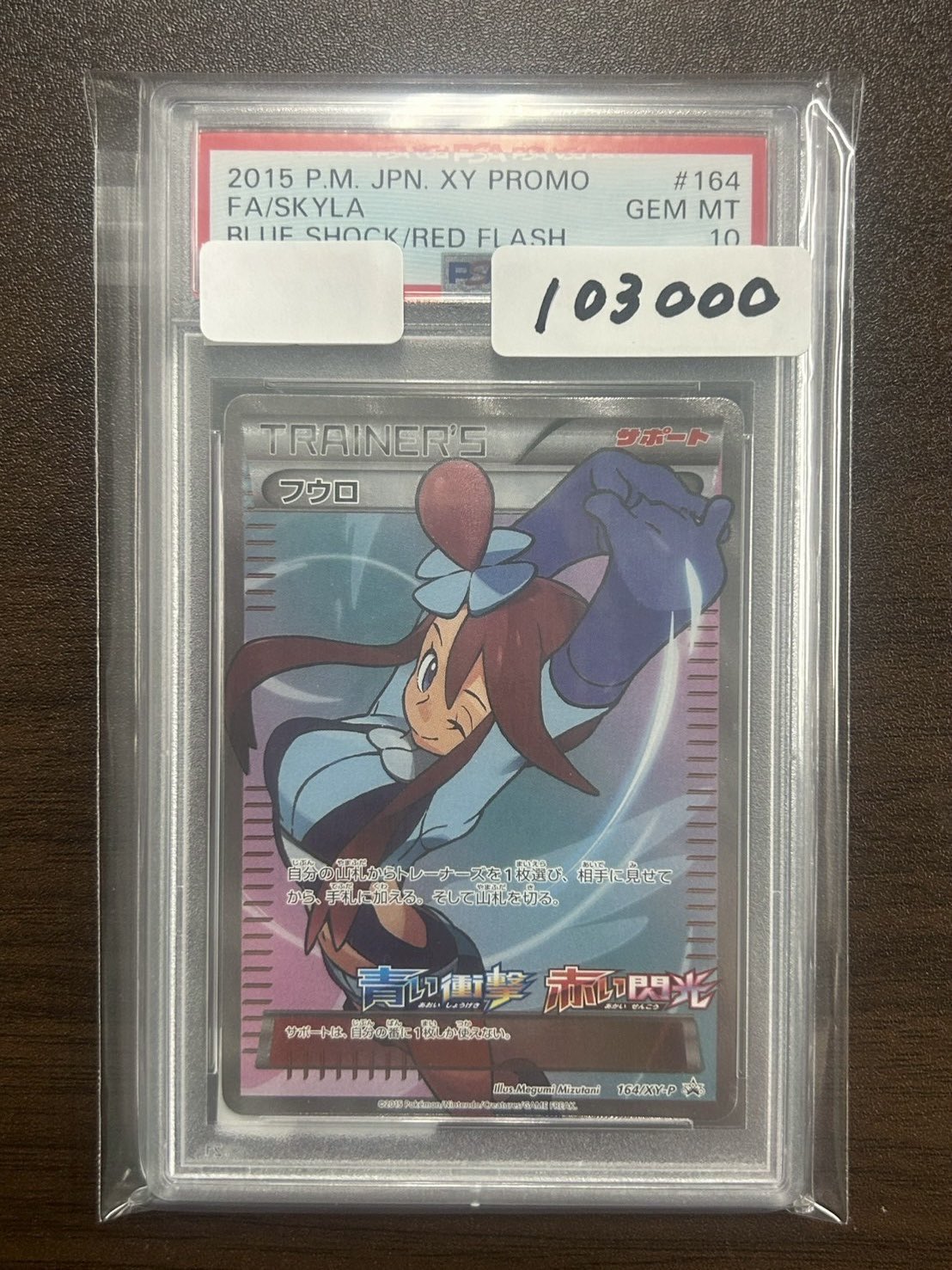 【PSA10】フウロ　プロモ　青い衝撃 赤い閃光 プロモ フウロsr psa10 プロモ 青い衝撃・赤い閃光 ポケモンカードゲーム