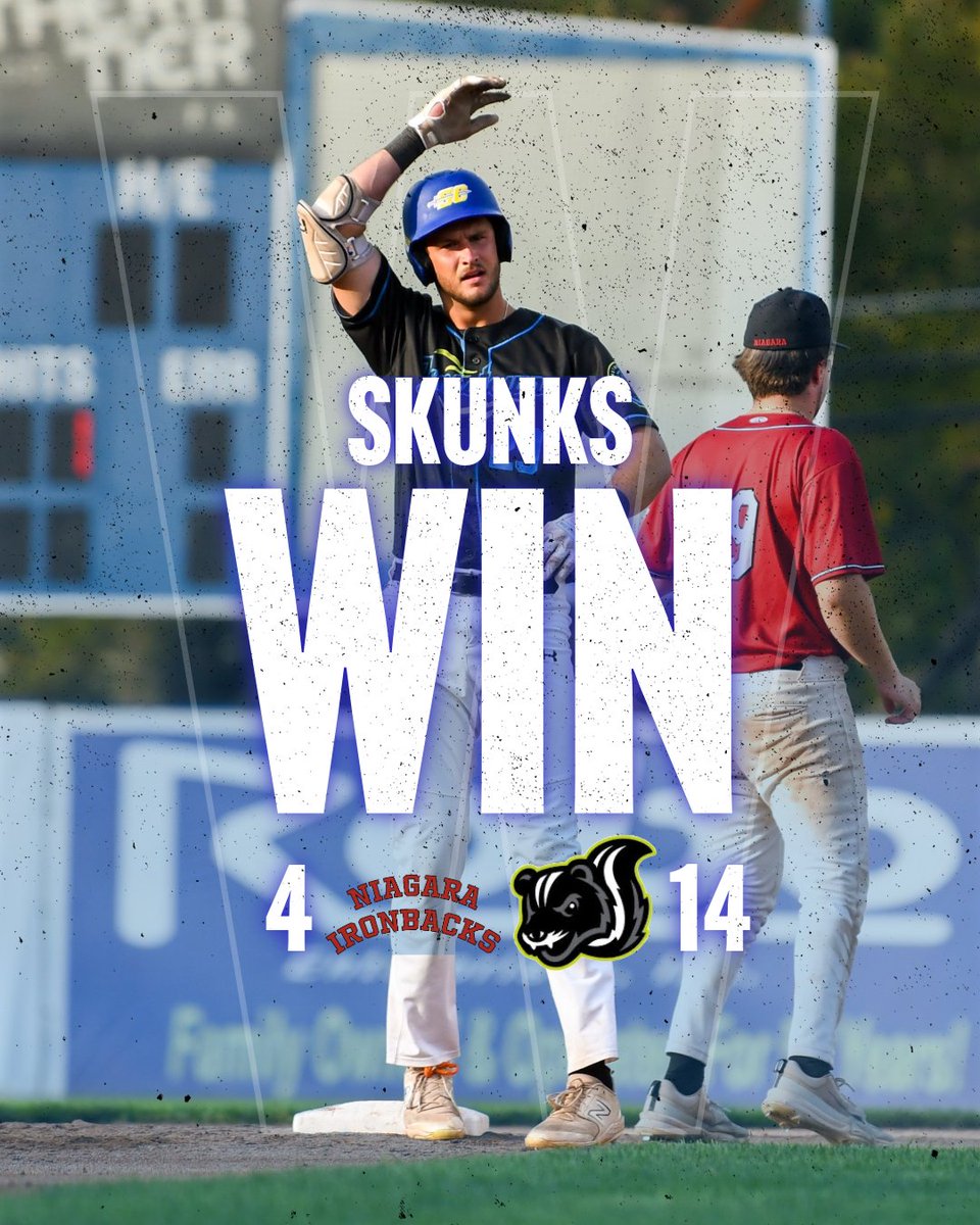 tarpskunks's tweet image. The Tarp Skunks are on a roll!⚾️🦨