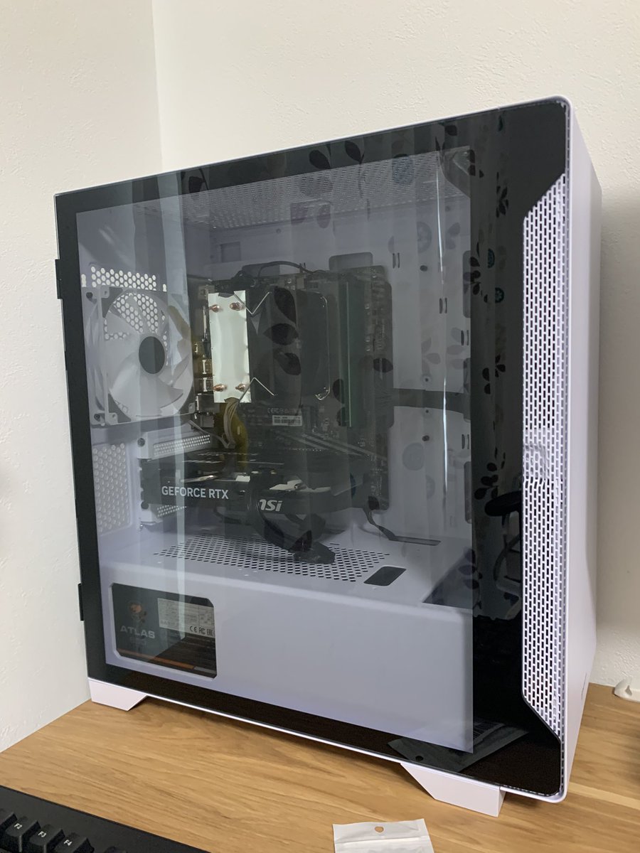 Game_and_Lunch's tweet photo. #MDLで買ってみた 
#ゲームアンドランチ

【Ryzen7 5700X × RTX 5060】

購��からまさかの3日で納品！
これでゲーム＆ランチが捗るね https://t.co/58xFjSfJYR