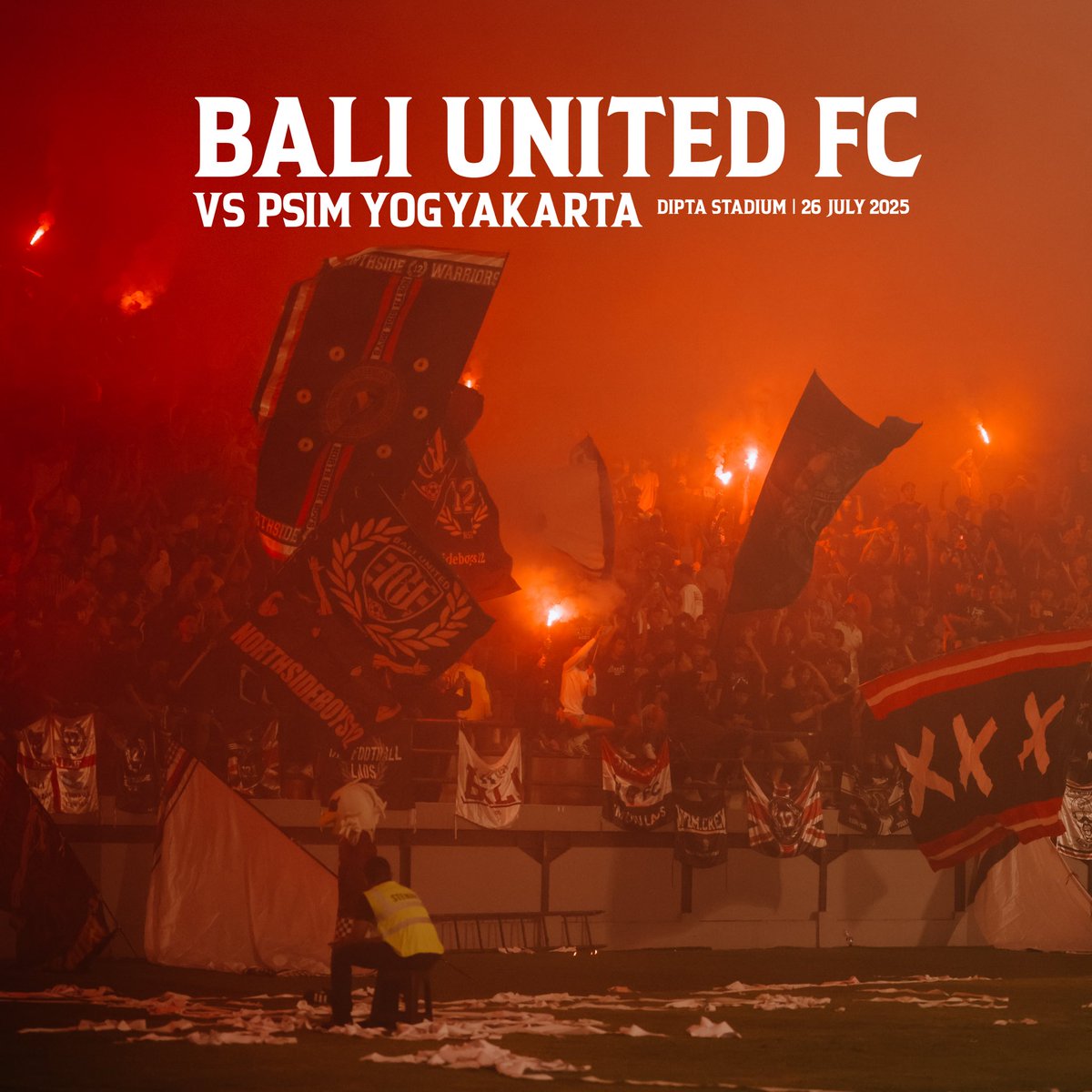BALI UNITED FANS! tweet media