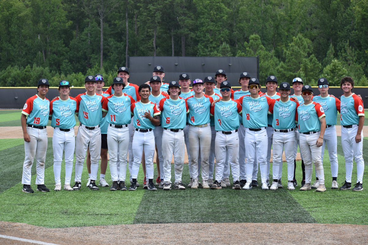 PrepBaseballCA's tweet image. A HUGE THANK YOU to all players and parents from California that were a part of #TeamWestCoast this week at the #PBSFG25. We went 2-1 with some breakout performances that have already led to one commitment with many more to come.
